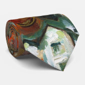 Ein Weiß- und Herbstbaum Krawatte (Gerollt)