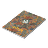 Ein Weiß- und Herbstbaum Notizblock (Rotiert)