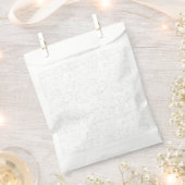 Ein weißer Ärmel mit einer subtilen Textur, wahrsc Geschenktütchen (Ausgeschnitten)