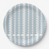 Ein weißer Hintergrund ohne andere sichtbare Eleme Pappteller (Vorderseite)