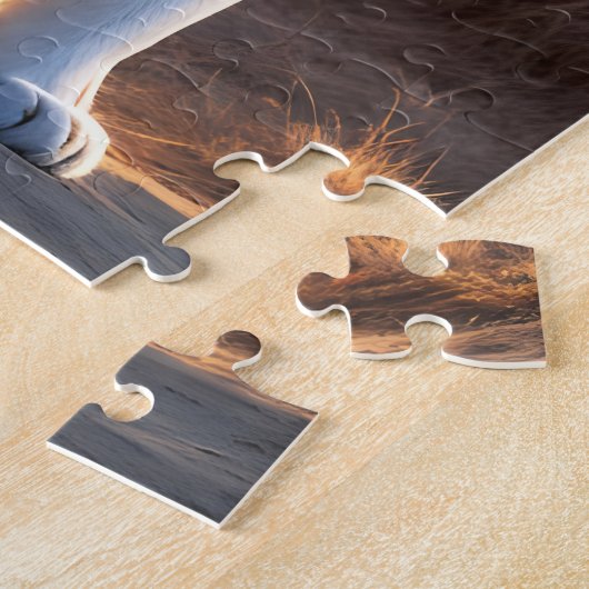 Ein weißer Tiger Puzzle (Seite)