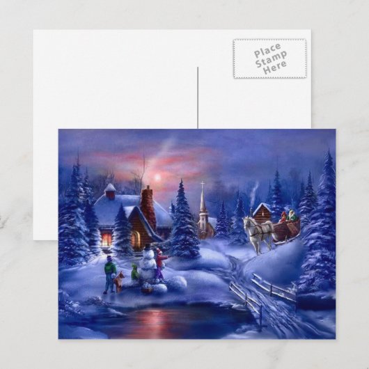 Ein weißes Weihnachten (Vorne/Hinten)