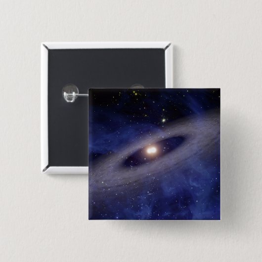 Ein weit entferntes Sonnensystem Button (Vorne & Hinten)