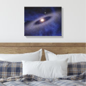 Ein weit entferntes Sonnensystem Leinwanddruck (Insitu (Schlafzimmer))
