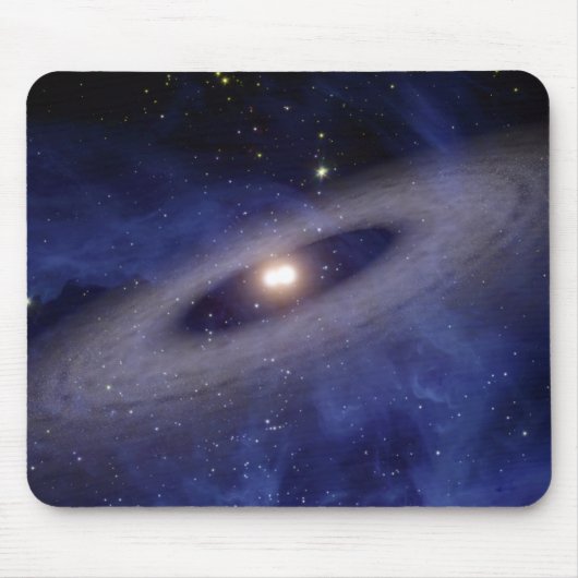 Ein weit entferntes Sonnensystem Mousepad (Vorne)