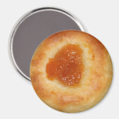 Ein weiterer Aprikosen-Kolache-Magnet Magnet (Vorderseite/Rückseite)