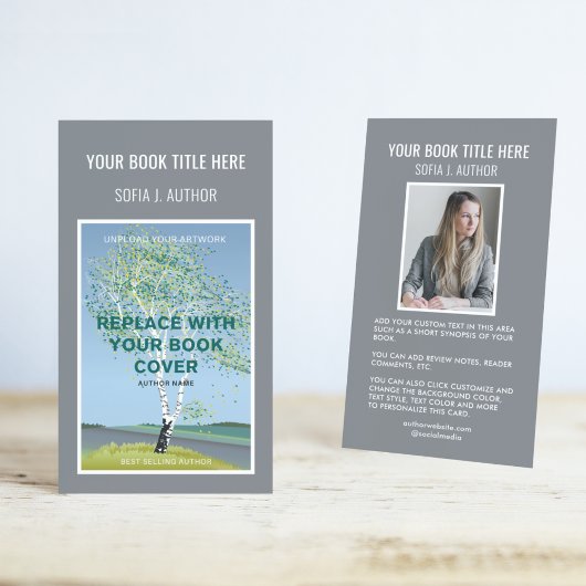 Ein weiterer Autor Buch Cover Werbeverlag Visitenkarte