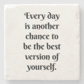 Ein weiterer Chance Marble Stone Untersetzer (Vorderseite)