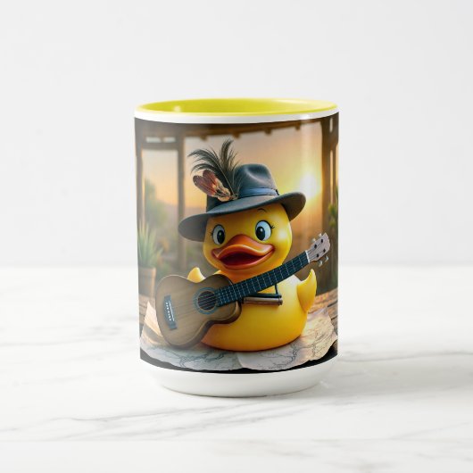 Ein weiterer Cup Coffee Duck Combo 15oz Tasse (Zentrum)