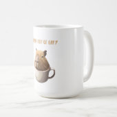 Ein weiterer Cup in Capybara mit Niedlicher Capyba Kaffeetasse (VorderseiteRechts)