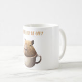 Ein weiterer Cup in Capybara mit Niedlicher Capyba Kaffeetasse (VorderseiteRechts)