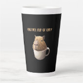 Ein weiterer Cup in Capybara mit Niedlicher Capyba Milchtasse (Vorderseite)