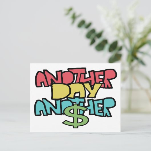 Ein weiterer Dollar Postkarte (Stehend Vorderseite)