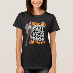 Ein weiterer Fall & Umdrehung Page Erntedank dankb T-Shirt