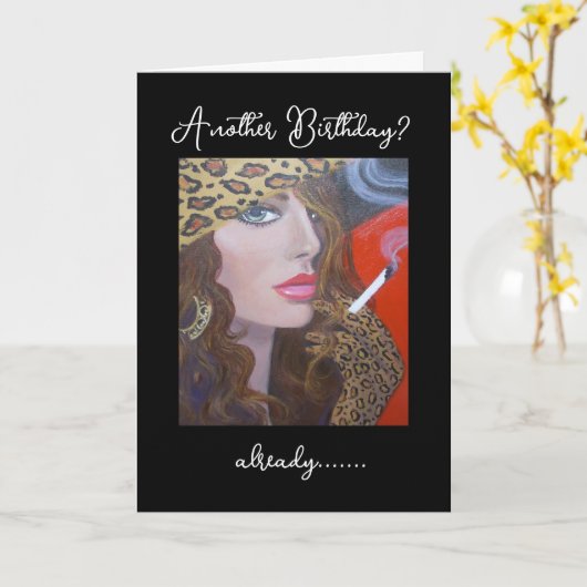 Ein weiterer Geburtstag Karte (Gelbe Blume)