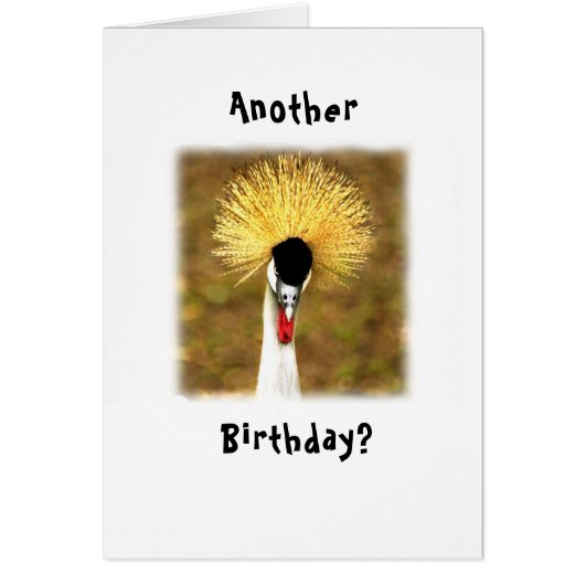 Ein weiterer Geburtstag? Wow! Karte für Senioren (Vorne)