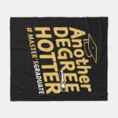 Ein weiterer Grad heißer Master-Abschluss Fleecedecke (Vorderseite (Horizontal))