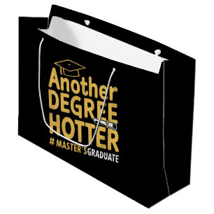 Ein weiterer Grad heißere Master-Abschlussfeier Große Geschenktüte