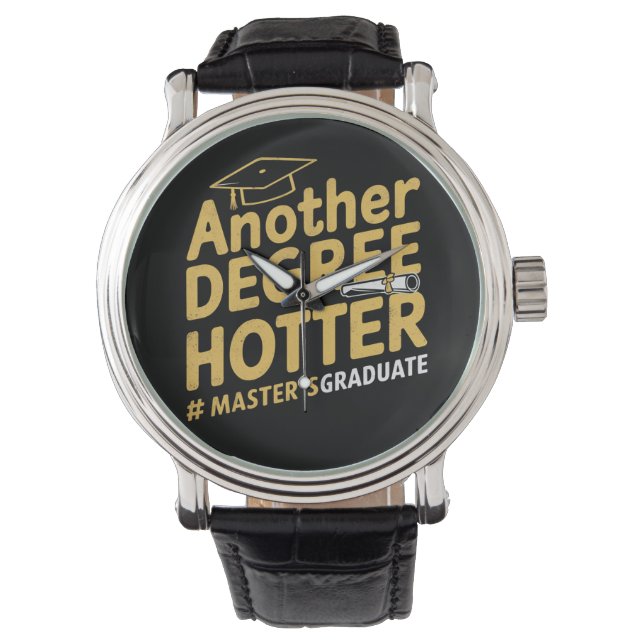 Ein weiterer Grad Hotter Master's Degree Abschluss Armbanduhr (Vorderseite)