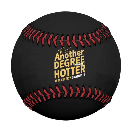 Ein weiterer Grad Hotter Master's Degree Abschluss Baseball (Vorderseite)