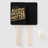 Ein weiterer Grad Hotter Master's Degree Abschluss Fächer (Vorne und Hinten)