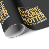 Ein weiterer Grad Hotter Master's Degree Abschluss Geschenkpapier (Rolleneckpunkt)