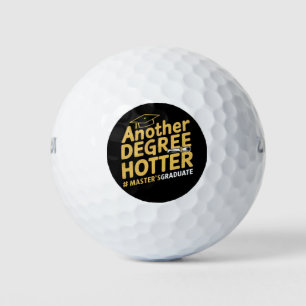 Ein weiterer Grad Hotter Master's Degree Abschluss Golfball