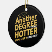 Ein weiterer Grad Hotter Master's Degree Abschluss Keramik Ornament (Links)