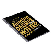 Ein weiterer Grad Hotter Master's Degree Abschluss Notizblock (Rechte Seite)