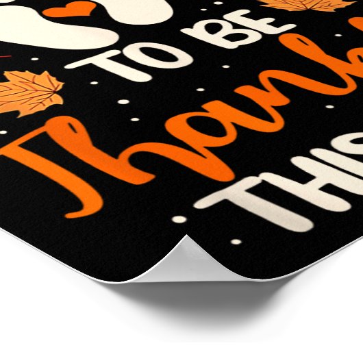 Ein weiterer Grund, eine dankbare Schwangerschaft  Poster (Ecke)