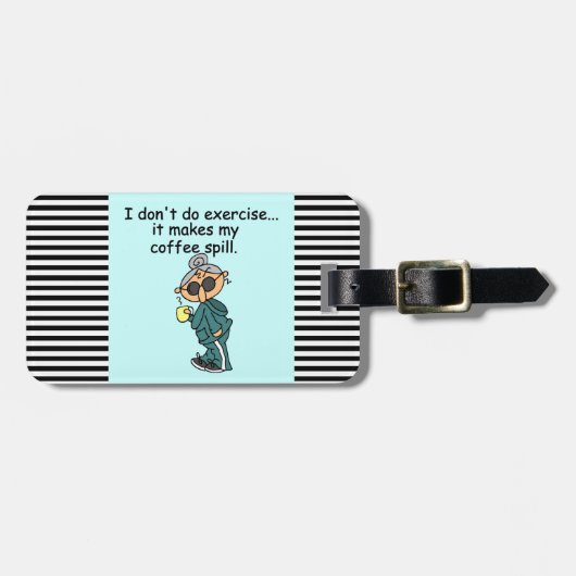 Ein weiterer Grund, nicht auszuüben Gepäckanhänger (Vorderseite horizontal)