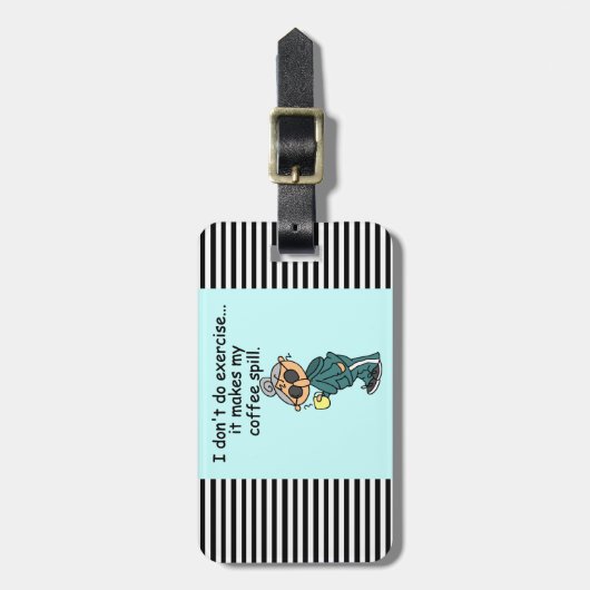 Ein weiterer Grund, nicht auszuüben Gepäckanhänger (Vorderseite vertikal)