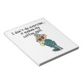 Ein weiterer Grund, nicht auszuüben Notizblock (angewinkelt)