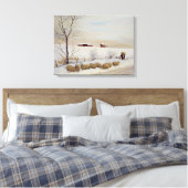 Ein weiterer harter Winter Leinwanddruck (Insitu (Schlafzimmer))