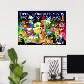 Ein weiterer Lehrer Lesen - Literaturplakat Poster (Heimbüro)