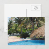 Ein weiterer Paradies-Tag Postkarte (Vorne/Hinten)