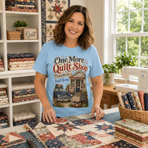 Ein weiterer Quilt-Shop im vintage Cottage-Stil T-Shirt
