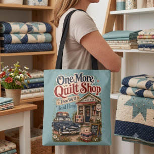 Ein weiterer Quilt-Shop im vintage Cottage-Stil Tasche