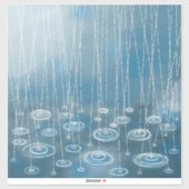 Ein weiterer Regentag Aufkleber (Blatt)