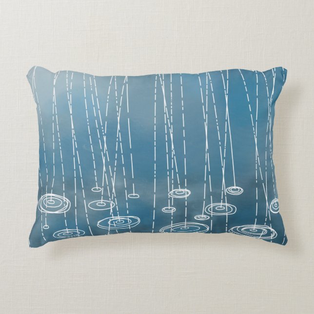 Ein weiterer Regentag Dekokissen (Vorderseite)