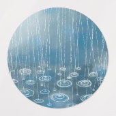 Ein weiterer Regentag Etiketten (Design 1)