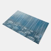 Ein weiterer Regentag Fußmatte (Schrägansicht)