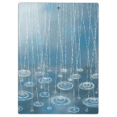 Ein weiterer Regentag Klemmbrett (Rückseite)
