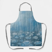 Ein weiterer Regentag Schürze (Vorderseite)