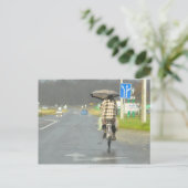 Ein weiterer regnerischer Tag in Ungarn 2008 Postkarte (Stehend Vorderseite)