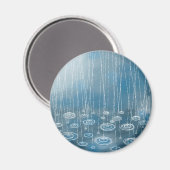 Ein weiterer regnerischer Tag Magnet (Vorderseite/Rückseite)