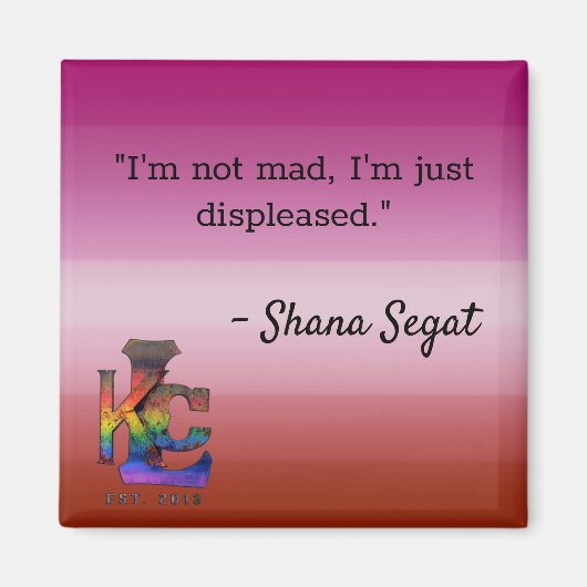 Ein weiterer Shana-Anführungsmagnet Magnet (Vorne)