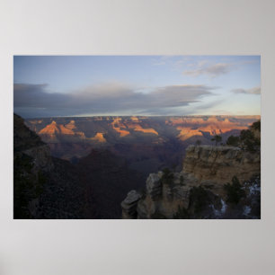 Ein weiterer Sonnenuntergang am Grand Canyon Poster