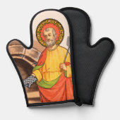Ein weiterer St. Peter Oven Mitt Ofenhandschuh (Vorderseite/Rückseite)