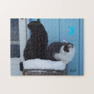 Ein weiterer Sturm kommt Cat Meme Puzzle